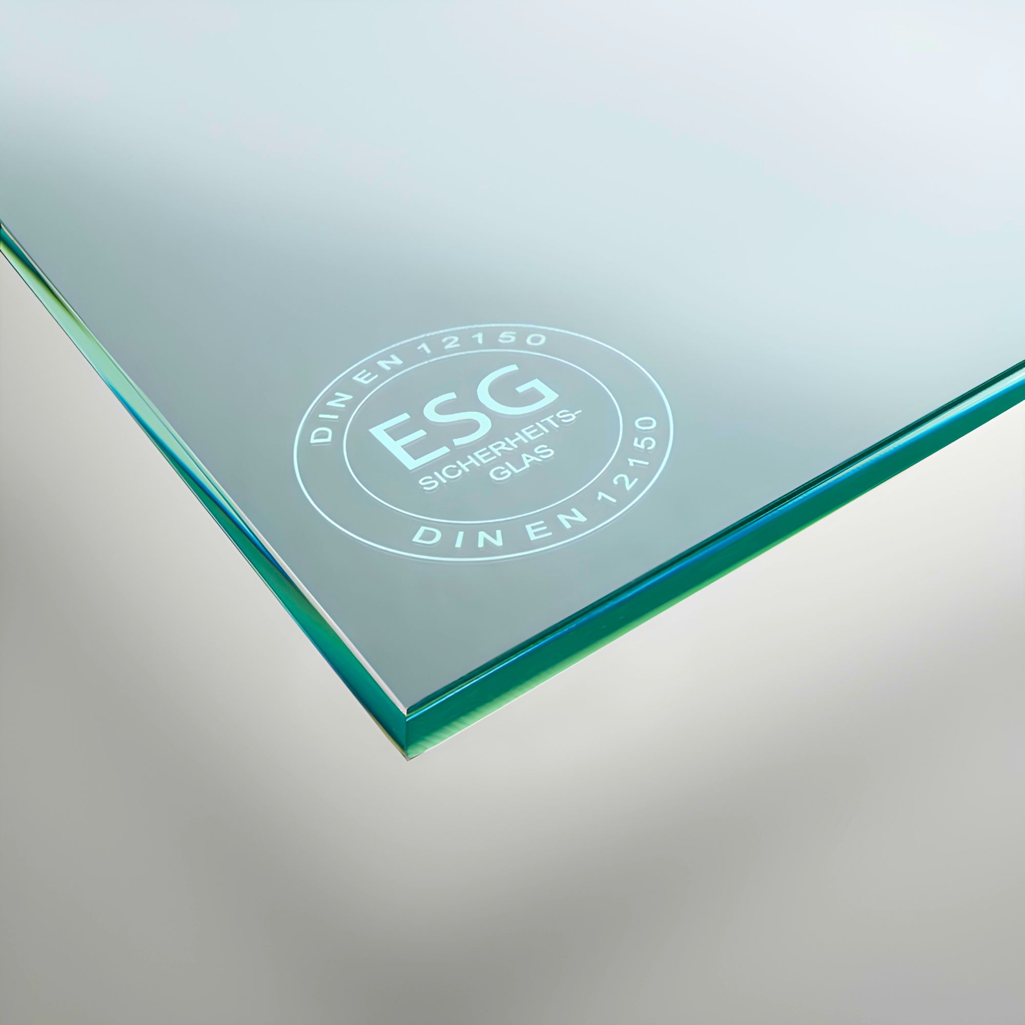 Einscheibensicherheitsglas (ESG) Floatglas