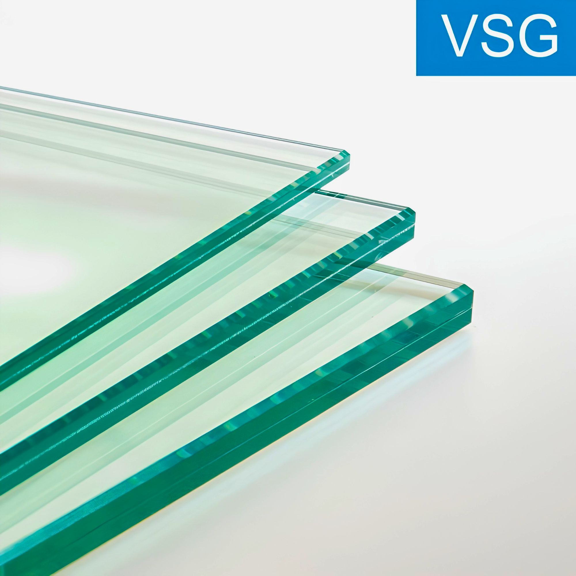 Verbundsicherheitsglas (VSG) 2- scheibig Klarfolie