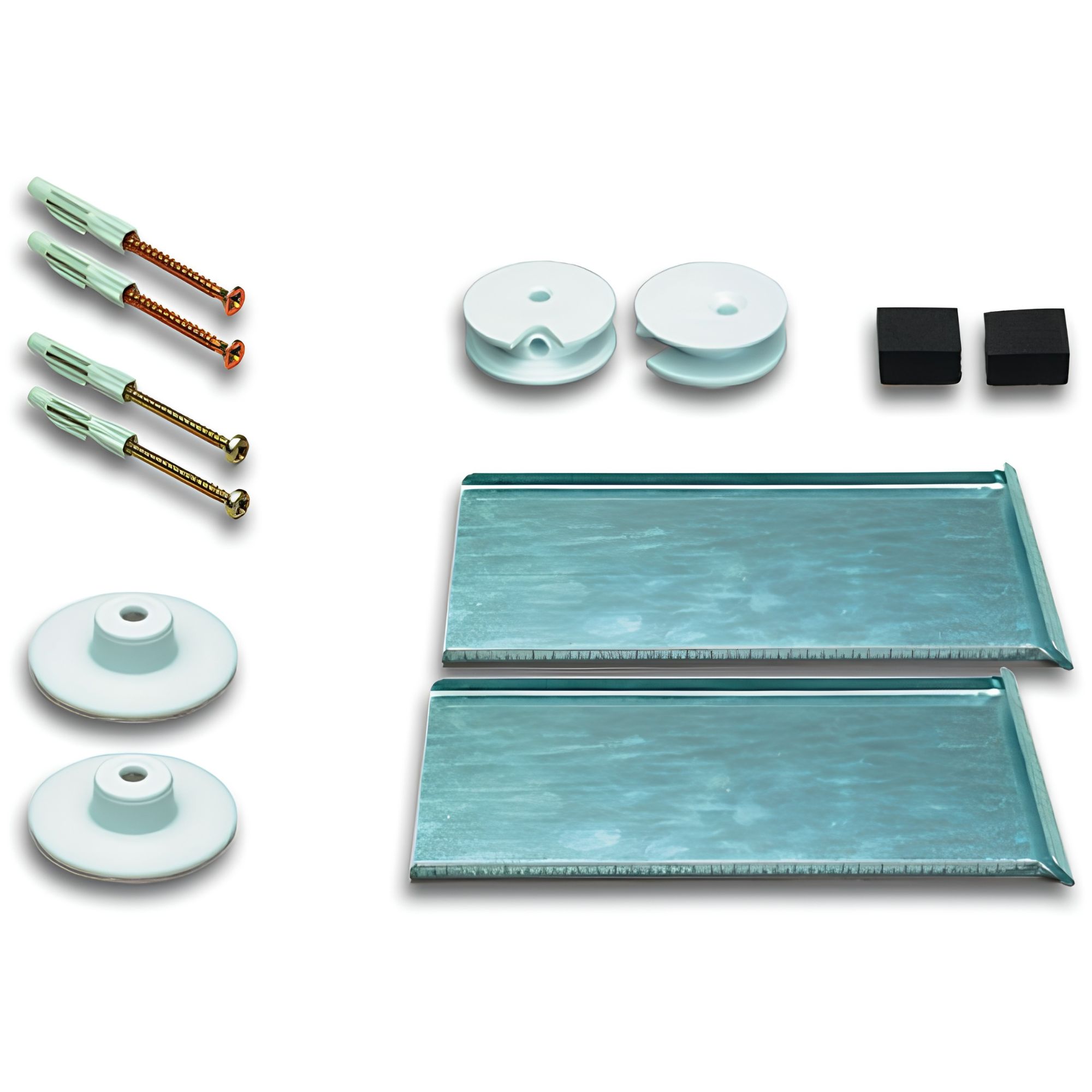 Spiegelbefestigungsset SafecliX®, bis 1.6 m² Spiegelfläche