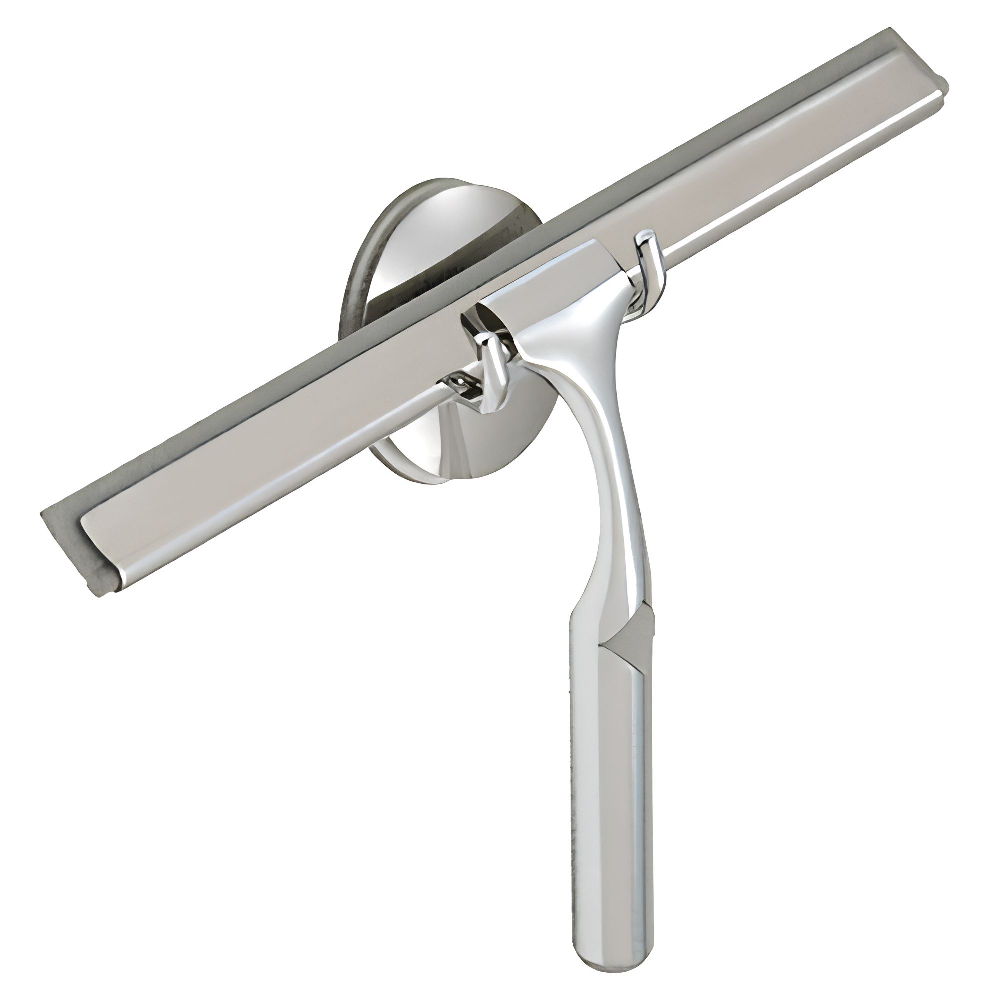 Duschabzieher LUX mit Saugnapfhalterung, Breite 254 mm